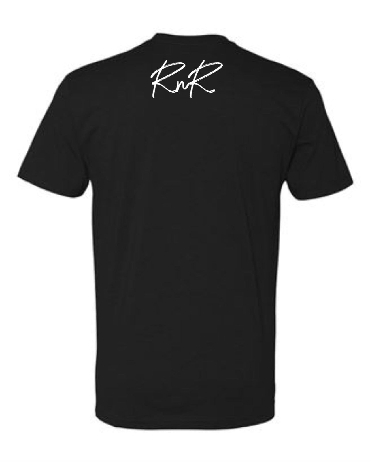 RnR Cursive Black Tee