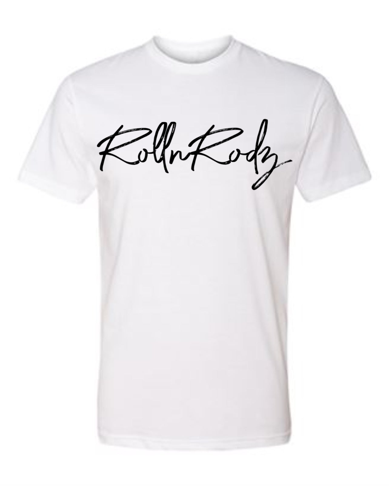 RnR Cursive White Tee