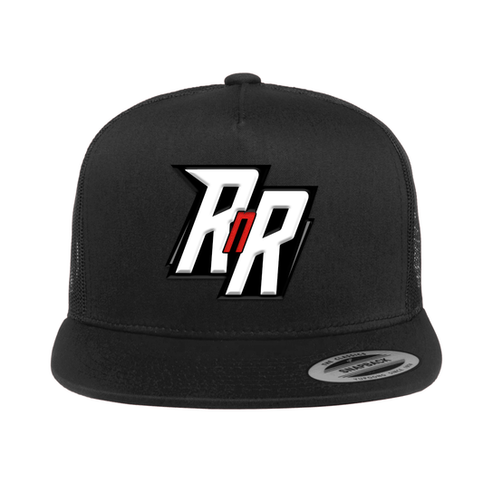 RnR 3D Black Trucker Hat